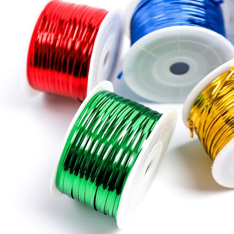 Sealing Iron Wire Gold and Silver Tie Food Packaging Gift Tie Wire Flowers Gardening Binding Belt Christmas Baking Binding Tie