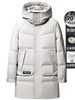Winter Men's Casual Hooded Thickened Warm Windproof and Anti-Drilling Effect down Jacket