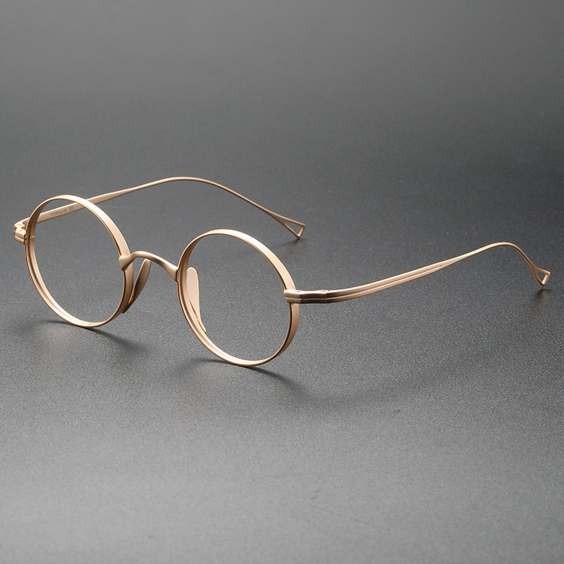 New Ten Thousand Years Turtle Same Style Japanese Style Titanium Frame Men and Women Korean Trend Pure Titanium Frame Anti-Blue Light Myopia Mirror 10518