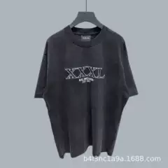 [Ready Stock and Shipped in Seconds] Correct High Version Paris B Family 24S Classic Series Collection Loose Men's and Women's T-Shirts