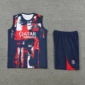 24-25 paris training clothes royal blue red