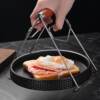 304 Stainless Steel Anti-Scalding Clip, Multi-Functional Plate Clip, Household Dish Clip, Casserole Steamed Vegetables, Rosewood Clip Tool