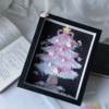 Christmas New Christmas Tree Gravel Crystal Photo Frame DIY Material Package Creative Decorative Painting Ornaments Christmas Gift
