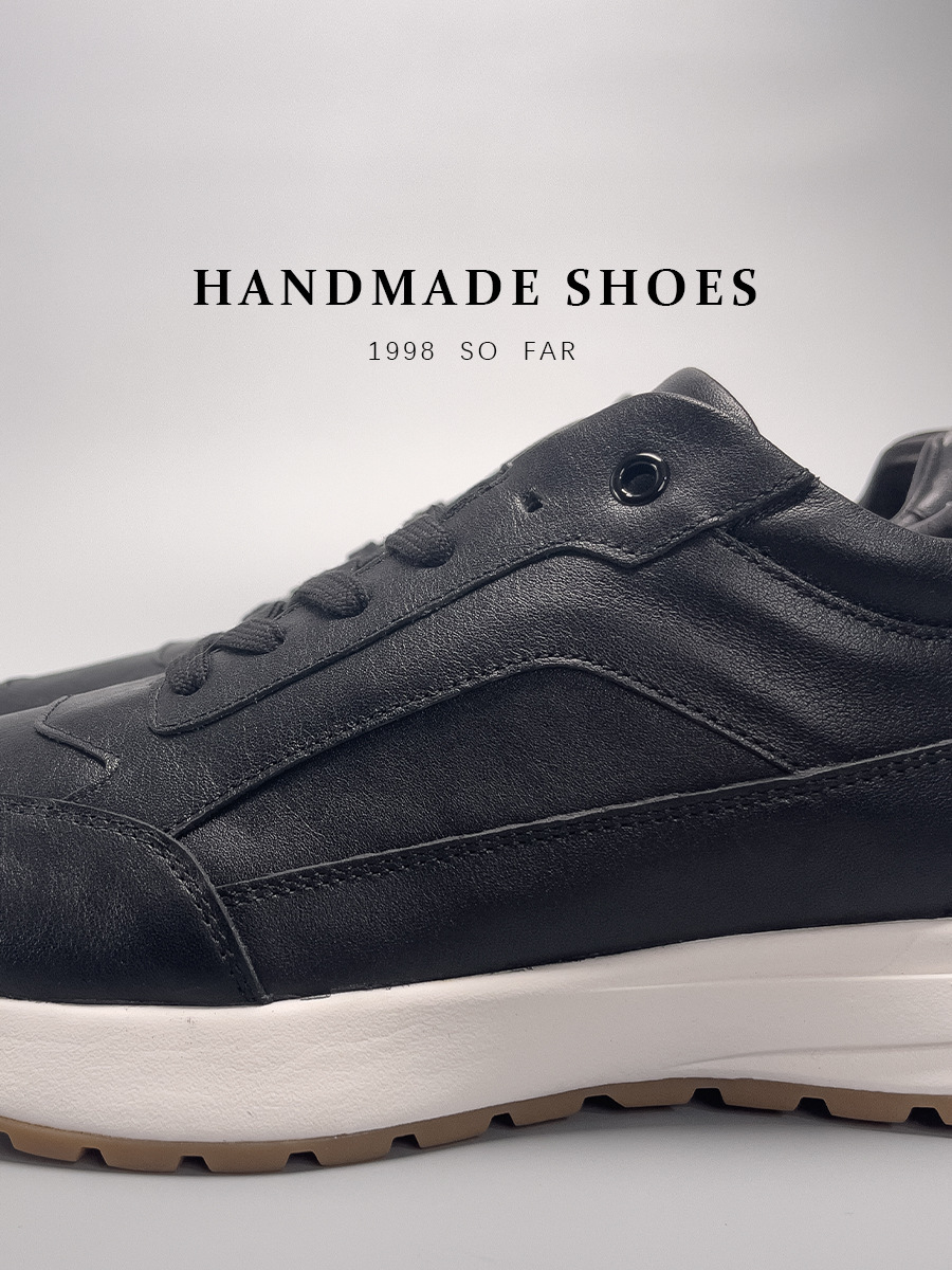 Giày nam da bò thật kiểu lười penny loafer thủ công — Màu Nâu [tỷ lệ chất lượng trên 1000], Màu Đen [tỷ lệ chất lượng trên 1000]