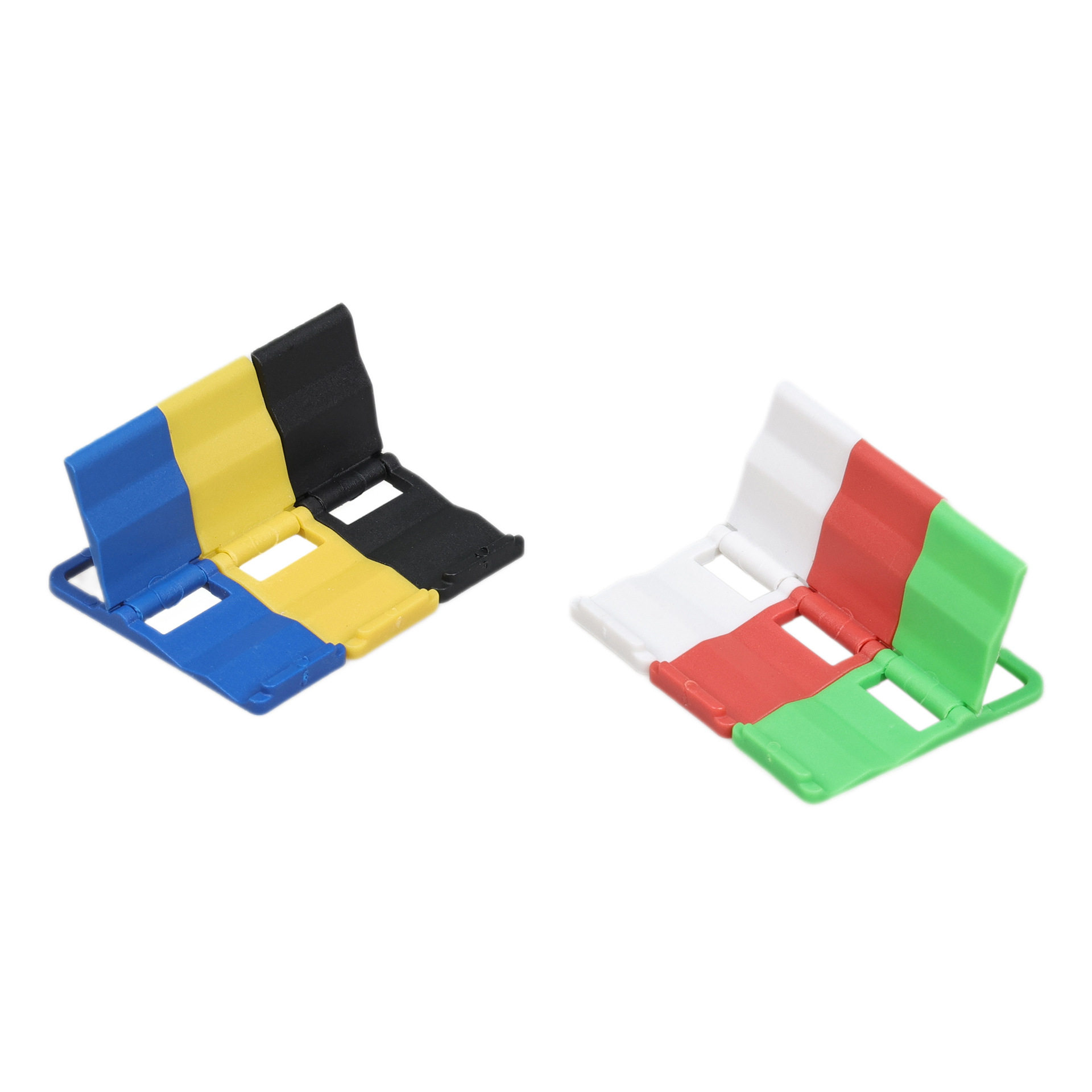 キーホルダー/ビーチチェアホルダー、ミニ折りたたみ L 字型プラ...