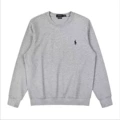 Cotton style round neck gray small green