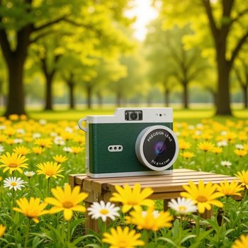 Mini Camera for Students, Campus Digital Camera, Retro High-Definition, Portable Small Thumb Camera for Students, Travel