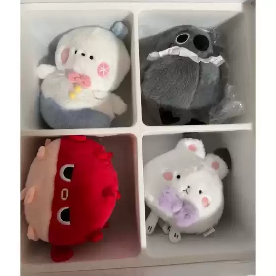 Love and Space Vip Gift Box Shen Xing Hui Rabbit Ball Qin Tuck Doll Lishen Little Snowman Stuffed Doll