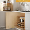 Solid Wood Tray Divider Kitchen Vertical Tray Divider Storage Tray Barbecue Shop Baking Pan Chopping Board Storage Rack