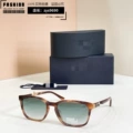 Tortoiseshell framed progressive green film