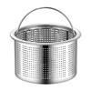 Kitchen Sink Stainless Steel Filter Net for Washing Vegetables, Sink, and Dishwashing Sink Universal Anti-Clogging Net Tl01