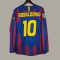0506 Barcelona Home Long Sleeve Customized No.10 Armband