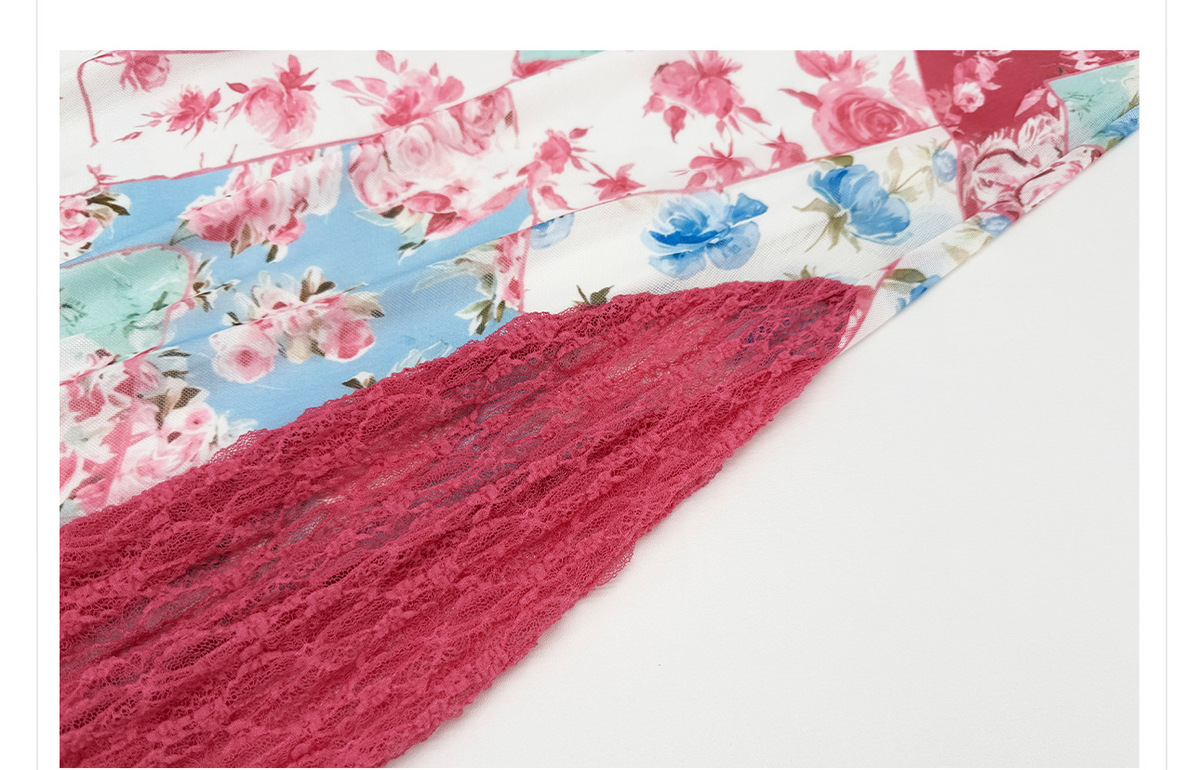 Set áo cardigan ren phối váy hai dây đuôi cá họa tiết hoa — Áo, Váy hai dây, Bộ