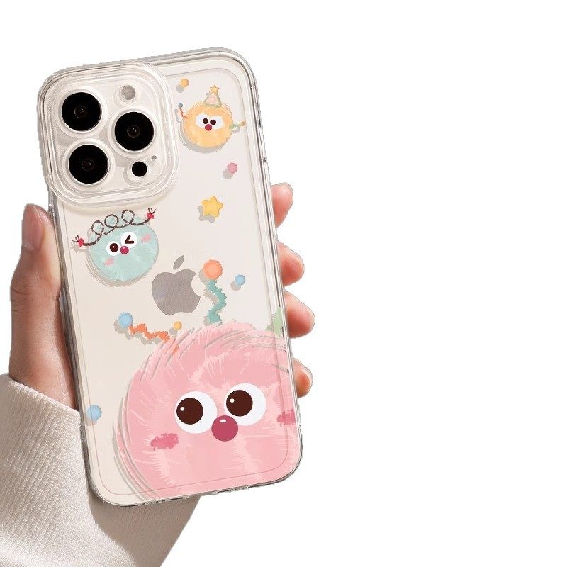 Suitable for Apple 16 Phone Case, iPhone 16 Pro Max New Model, 15 Transparent, 13 Full Coverage Anti-Drop, 12 High-End Feel, 17