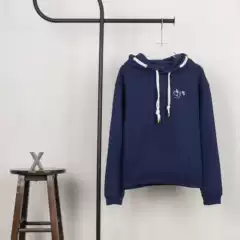 Correct Version Donkey Home 25FW Fall and Winter New Nautical Collection Double Rope Knot Embroidered Hooded Sweatshirt Amazon Cross Border
