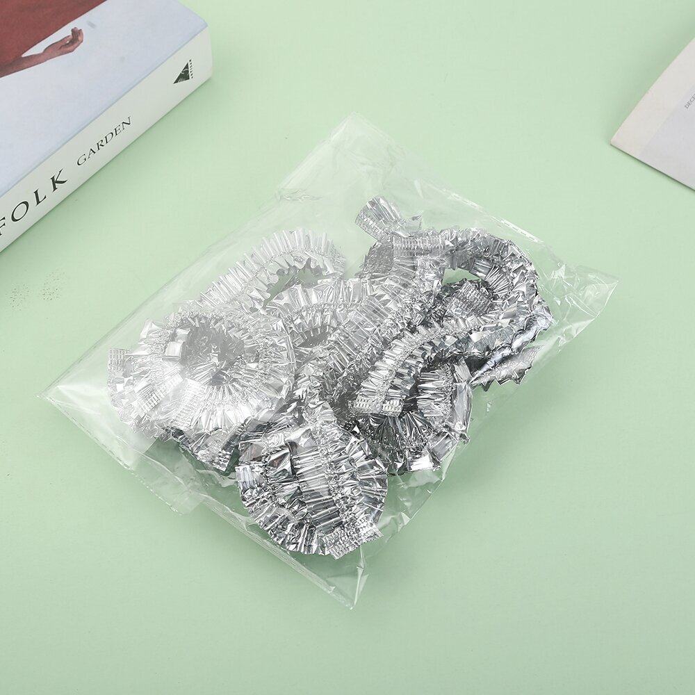 Aluminum Foil Insulation Film Household Aluminum Foil Plastic Wrap Cover Insulation Cover Dining Table Meal Insulation Cover Kitchen Fresh-Keeping Insulation