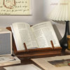 Reading Rack Wooden Multifunctional Folding Bookshelf for Adults Students Morning Reading Morning Reading Fixed Books Flip Bookshelf