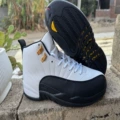 White, black, and gold