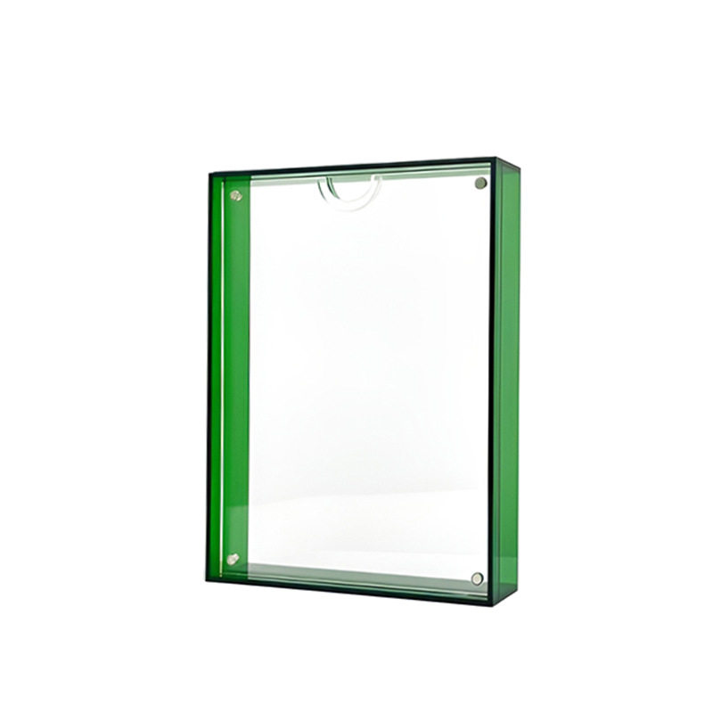 Light Luxury Creative Acrylic Photo Frame Colorful Magnet Ins-Style Display Frame Photo A4 Poster Mounting Frame Customization