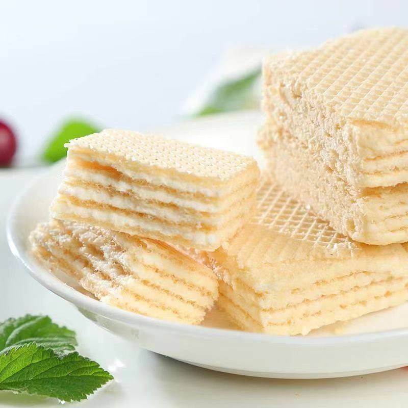 Akonte Brand Russian Wafer Biscuits Imported 408g Filimo Ice Cream Flavor Internet Celebrity Casual Snacks