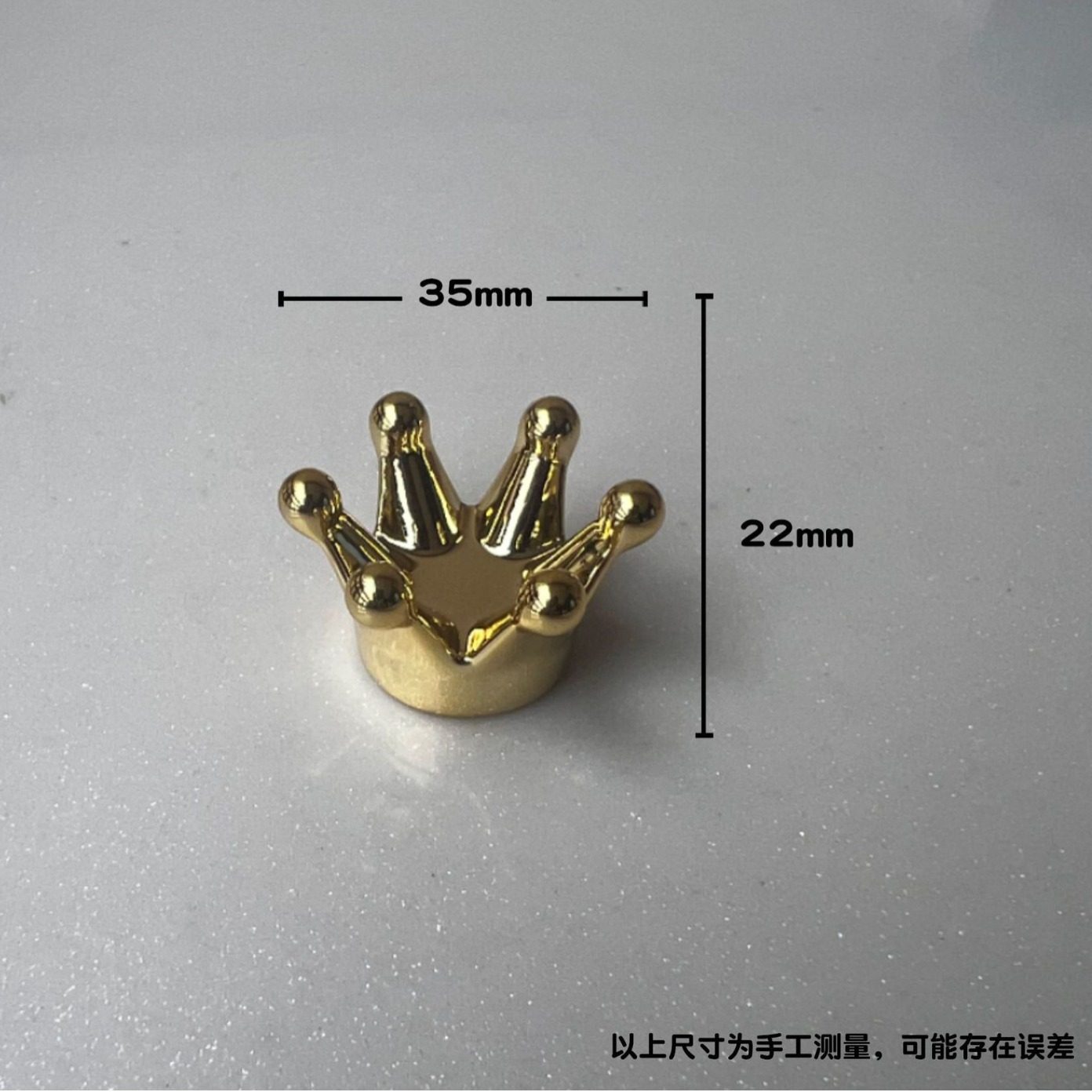 Crown Handle Ceramic Cup Lid Handle Top Bead with Screws Kitchen Utensils Furniture Accessories Handmade DIY Decorative Accessories