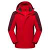 Outdoor three-in-one charge clothing detachable polar fleece charge clothing custom warm windproof waterproof coat LOGO