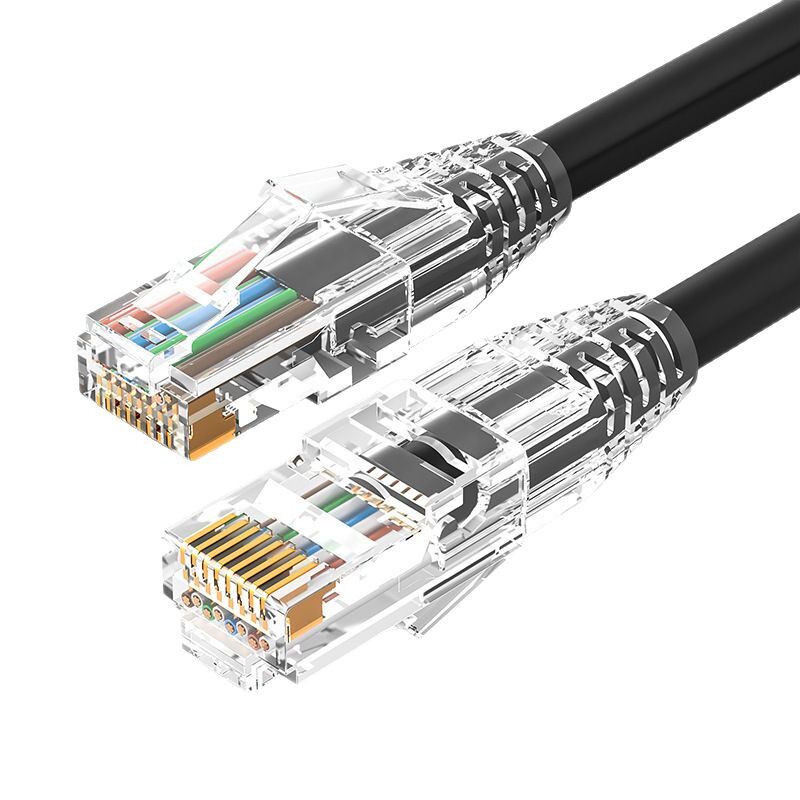 网线超6类千兆cat6a非屏蔽utp网线 家用万兆电脑纯铜六类网络跳线