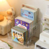 Children's Bookshelf Picture Book Rack Storage Rack Desktop Storage Rack Book Display Rack Storage Box Books on the Table