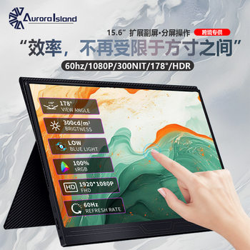 Cross-Border Hot Sale 15.6inch Ips One-Line Extension Screen Portable Display Oled Portable Display