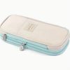 Large-Capacity Stain-Resistant Pencil Case Student Creative Stationery Storage Bag Macaron Color Matching Pencil Case Stationery Box