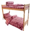 Wholesale Winter Thickened Milk Velvet Three-Piece Dormitory Bunk Bed Double-Sided Milk Velvet Quilt Cover for Student Dormitories