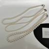 Fever Same Style Imitation Natural Freshwater Shijia Pearl Necklace Women's Clavicle Necklace New Hot Style Accessible Luxury Niche