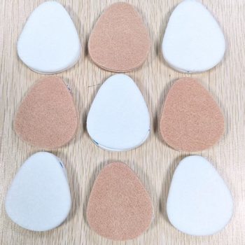 Forefoot Pad Thickeneded Felt Half Size Pad High Heel Pad Women's Summer Anti-Pain and Anti-Wear Sole Invisible Forefoot Pad