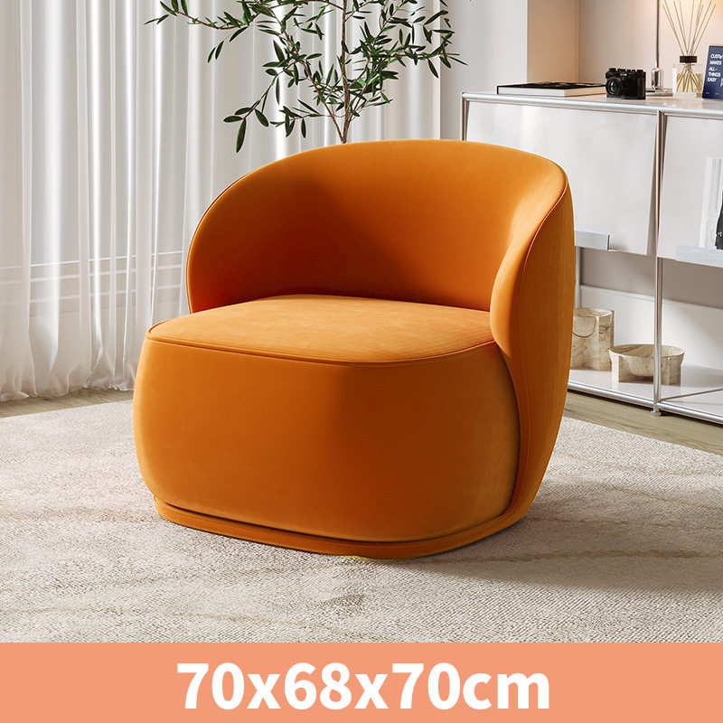 网红休闲酒店接待洽谈桌椅美容院休息区设计师单人沙发椅茶几组合