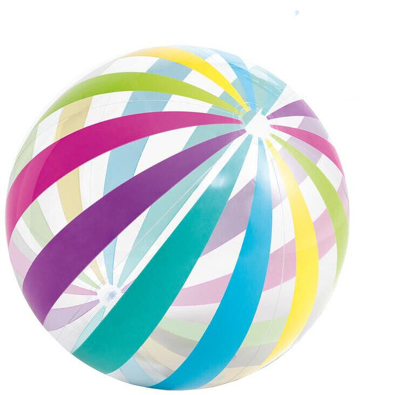 INTEX inflatable beach ball Bestway oversized ocean ball children water inflatable toy lawn hand racket ball