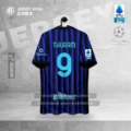 25-26 Inter Milan Home + Print #9 + Armband