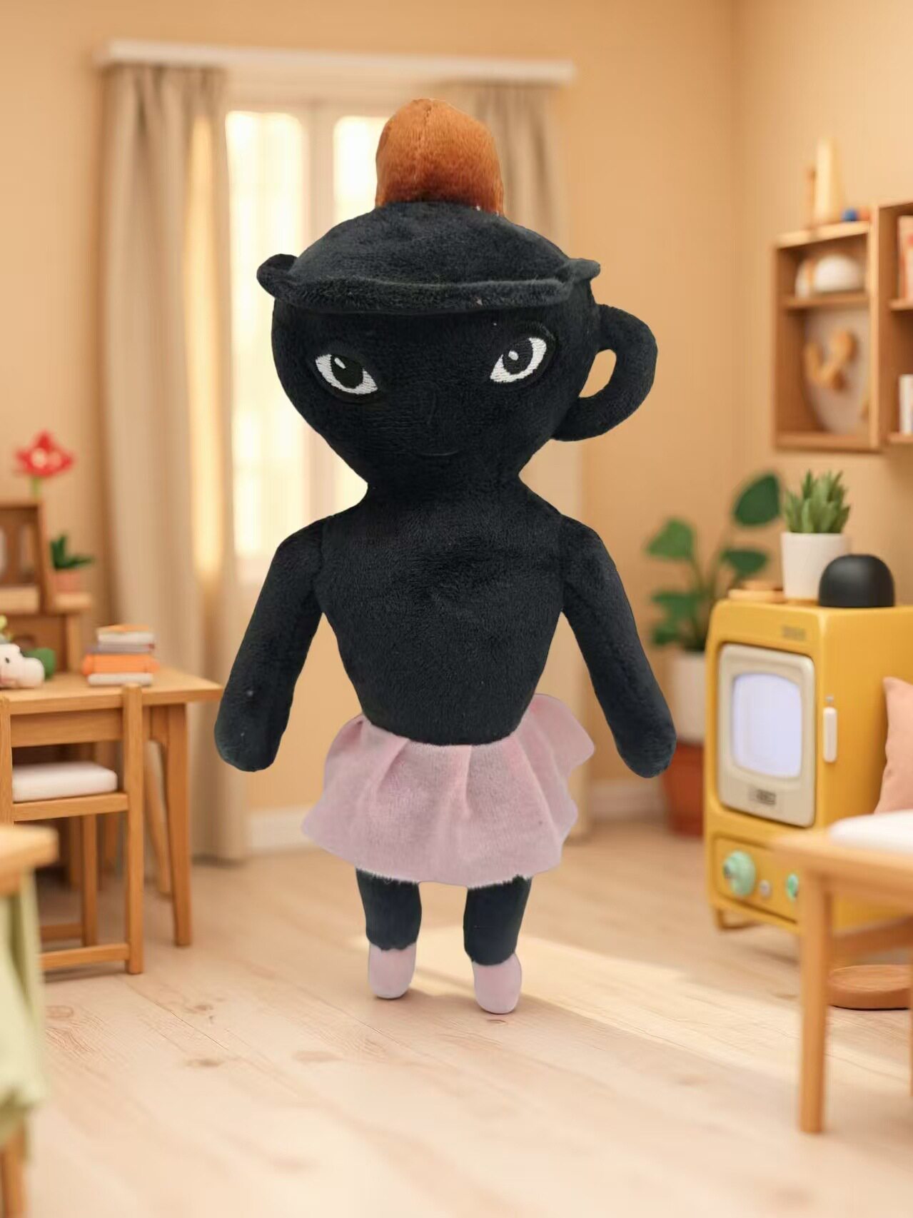 跨境新品tung tung tung sahur 鲨鱼山海经恶搞毛绒玩具娃娃公仔