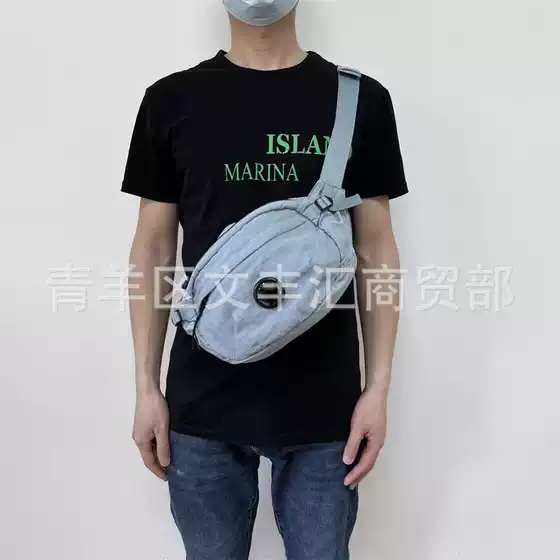 Cross-Border Quality Men's and Women's Casual Outdoor Travel Waist Bag Shoulder Bag Nylon Single Strap Rucksack