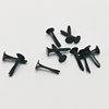 4.5*12mm black round two-foot nail round head two-angle nail flat head two-foot nail 4*8mm silver foot nail