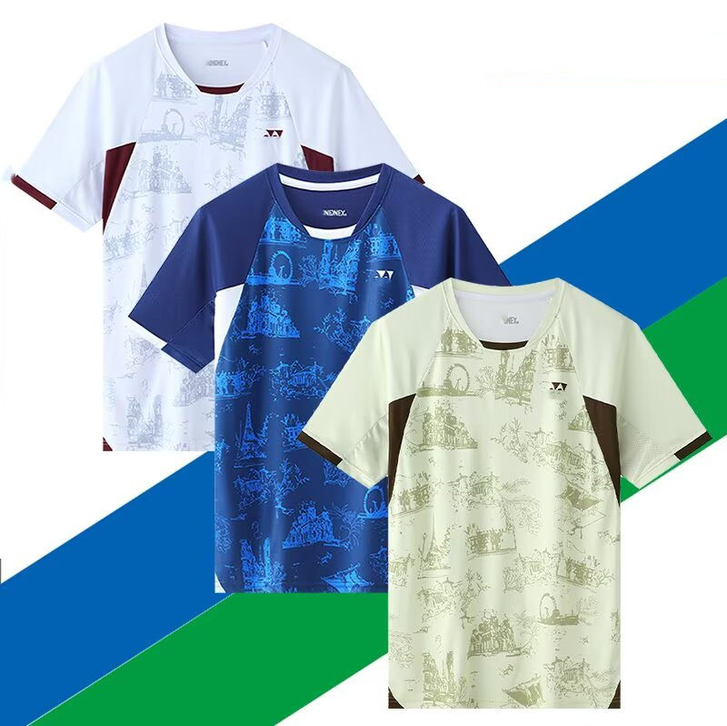 ชุดกีฬาแบดมินตัน Yy รุ่นใหม่ปี 2026 เสื้อยืดกีฬาแขนสั้น แห้งเร็ว สำหรับนักเรียนชายและหญิง ชุดฝึกซ้อม เสื้อแข่งขัน