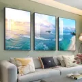 Blue sea and blue sky D