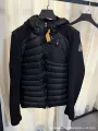 Spliced ​​hooded black