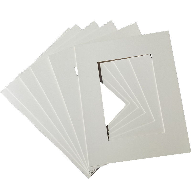 Photo Frame Inner Lining Cardboard 1.0mm 1.5mm 2.0mm Thickness Round Square Rectangular Frame Modern Minimalist