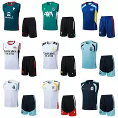 Wholesale Football Training Vests and Kits: Barcelona, Arsenal, Chelsea, Argentina, Real Madrid, Brazil Training Jersey Sets