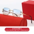 C6 gold frame blue tea tablets