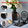 Creative Hollow Sun Bookend Craft Student Desk Storage Bookend L-Shaped Iron Hollow Bookend