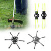 New small lithium battery weeding artifact lawn mower steel wire grass plate grass wheel special lithium battery mowing blade universal
