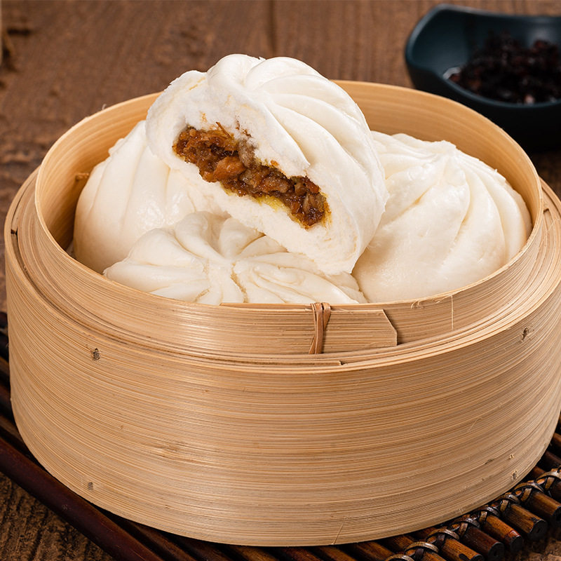 Newly Discovered Cantonese-Style Char Siu Buns, Breakfast Buns, Canteens, Hotels, Supermarkets, Ultra-Frozen Semi-Finished Products Wholesale