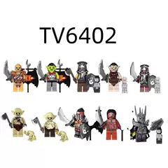 Tv6402 Tv Movie Series Ring Half Beast Strong Beast Brother Brin Soma Assembled Building Block Minifigure