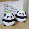 Internet Celebrant Cute Panda Pendant Plush Toy Doll Little Panda Bag Pendant Keychain Doll Wholesale